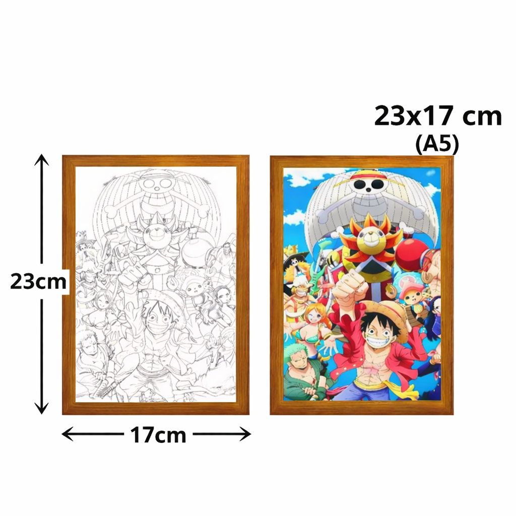 Cuadro Luminoso Anime LED