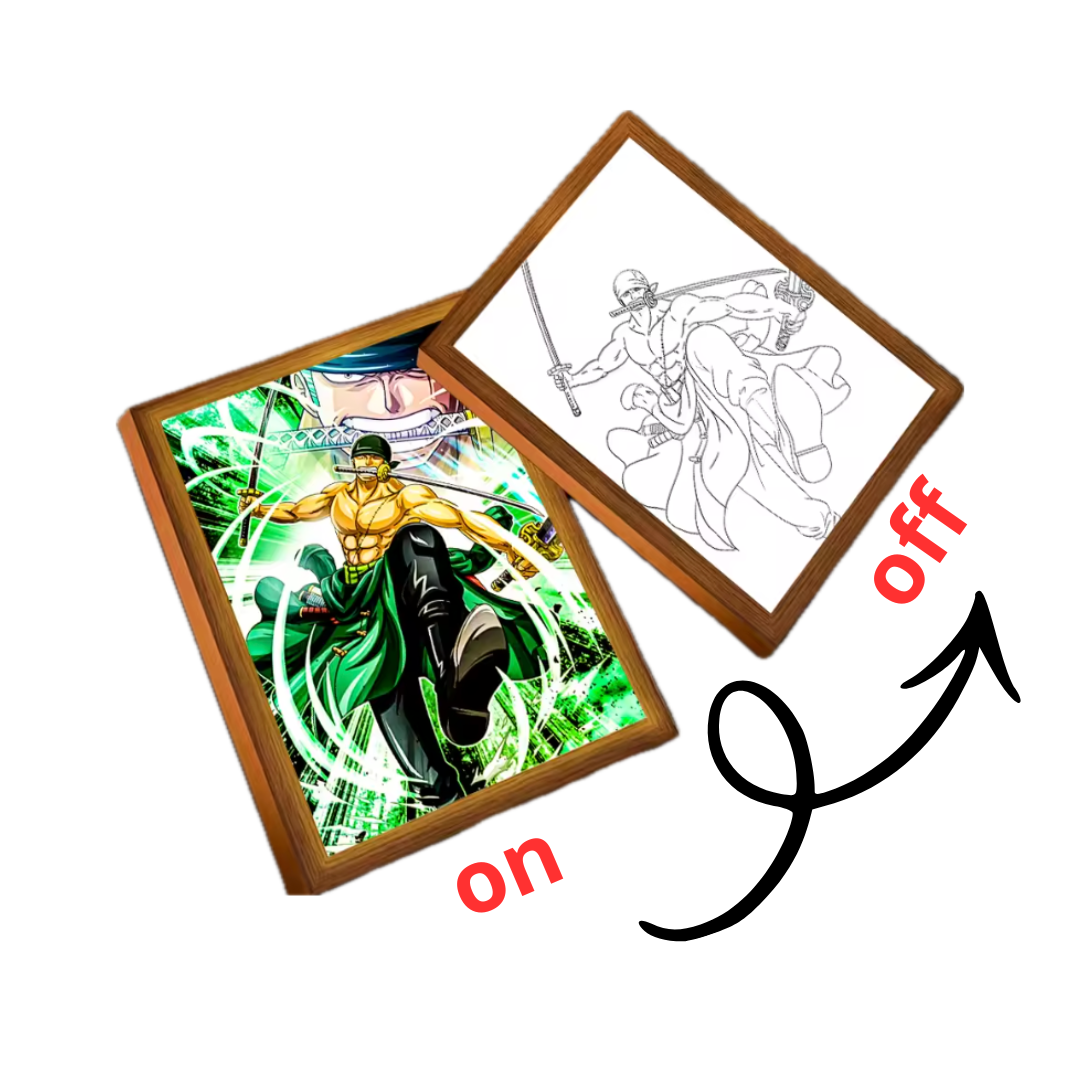 Cuadro Luminoso Anime LED