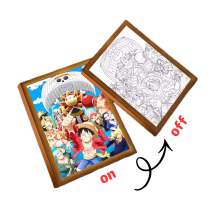 Cuadro Luminoso Anime LED